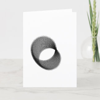 ブラックバタフライ抽象芸術算数バイパースビューカード 招待状