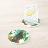 ブラックバタフライ自然ドリンクコースター コースター (側面)