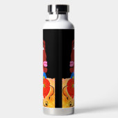 ブラックバタフライ –  ウォーターボトル (右面)