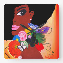 ブラックバタフライ – ウォールクロック