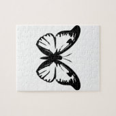 ブラックバタフライ ジグソーパズル (横)