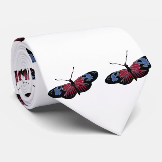 ブラックバタフライ ネクタイ (ロール)