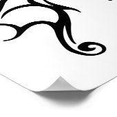 ブラックバタフライ ポスター (角)