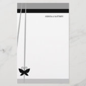 ブラックバタフライ 便箋 (正面)