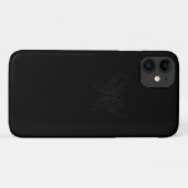 ブラックバタフライiPhone / iPadケース Case-Mate iPhoneケース (裏面(横))