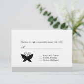 ブラックバタフライsvp 出欠カード (スタンド正面)