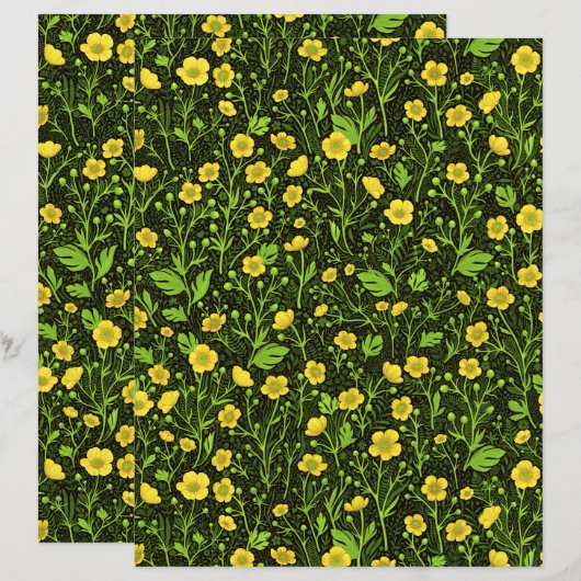 ブラックバターカップ (正面/裏面)