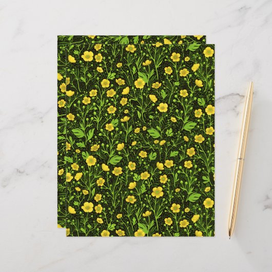 ブラックバターカップ (正面/裏面インサイチュ)