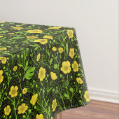 ブラックバターカップ テーブルクロス (インサイチュ)