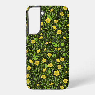 ブラックバターカップ SAMSUNG GALAXY S22+ケース