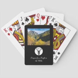 ブラックバックシルエットモノグラムwセルフィード トランプ