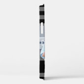 ブラックバッファローチェックPlaidフォトスクリプト名 Case-Mate iPhoneケース (裏面 / 右)