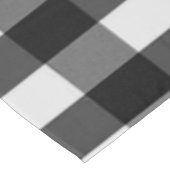 ブラックバッファロープレイドファームカウズ テーブルクロス (アングル)