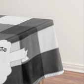 ブラックバッファロープレイドファームカウズ テーブルクロス (インサイチュ)