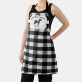 ブラックバッファロープレイドファームホースエプロン エプロン (インサイチュ)