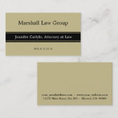 ブラックバナープロフェッショナル 名刺 (正面/裏面)