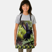 ブラックバニーのルシファー:いたずらの暗いバンドル エプロン (インサイチュ)