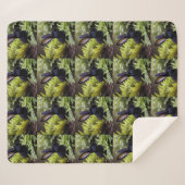 ブラックバニーのルシファー：いたずらの暗いバンドル シェルパブランケット (正面(横))