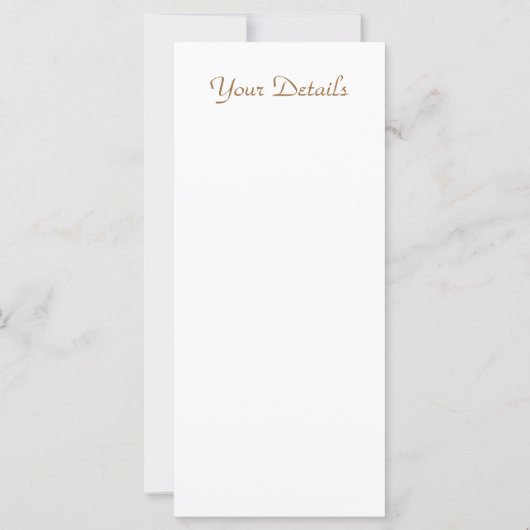 ブラックバラカード (裏面)