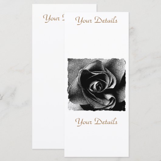 ブラックバラカード (正面/裏面)