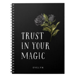 ブラックバラトラストユー魔法 ノートブック