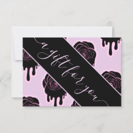 ブラックバラドリップドリップグラム美しいサロンメイクアップ