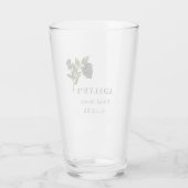 ブラックバラハロウィーンブライダルシャワー タンブラーグラス (裏面)