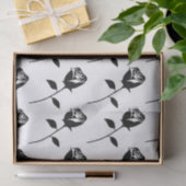 ブラックバラバレンタインフラワーサンダーコーブ 薄葉紙 (ギフト)