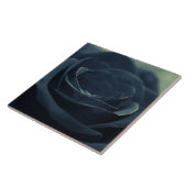 ブラックバラフラワーダークゴシック タイル (側面)