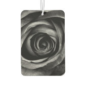 ブラックバラフラワーフローラ装飾ヴィンテージ カーエアーフレッシュナー (裏面)