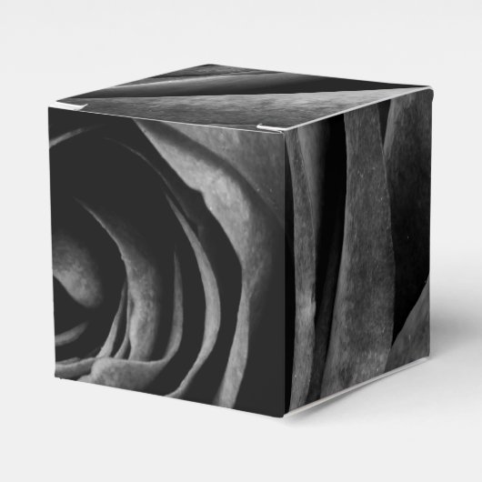 ブラックバラフラワーフローラ装飾ヴィンテージ フェイバーボックス (正面サイド)