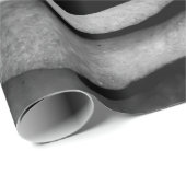 ブラックバラフラワーフローラ装飾ヴィンテージ ラッピングペーパー (ロールコーナー)