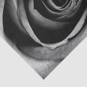 ブラックバラフラワーフローラ装飾ヴィンテージ 薄葉紙 (詳細)