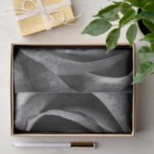 ブラックバラフラワーフローラ装飾ヴィンテージ 薄葉紙 (ギフト)