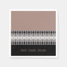 ブラックバラブルーグレー装飾