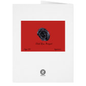 ブラックバラブーケ (裏面)