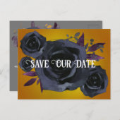 ブラックバラ救写真Our Date ポストカード (正面/裏面)