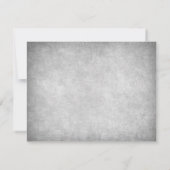 ブラックバラ結婚ゴシック セーブザデート (裏面)