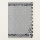 ブラックバラ週間/月次プランナー プランナー手帳 (裏面)