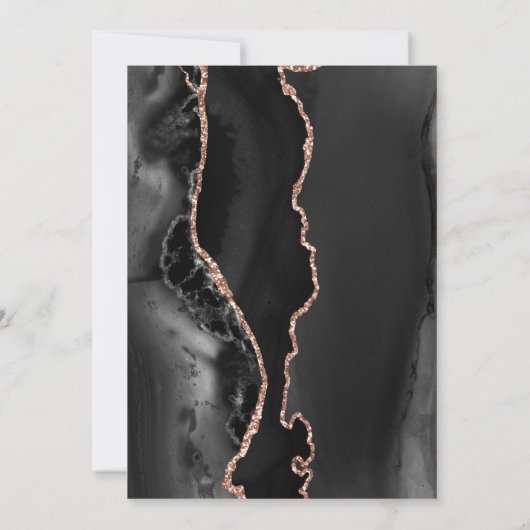 ブラックバラ金ゴールドアガテダーク80thバースデーパーティー 招待状 (裏面)