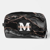 ブラックバラ金ゴールドグリッターアゲートドップキット ドップキット (正面)