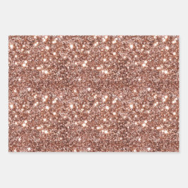 ブラックバラ金ゴールドゼブラグリッター ラッピングペーパーシート