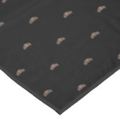 ブラックバラ金ゴールドティアラクラウンキンセアニェラ誕生日 テーブルクロス (アングル)