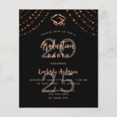 ブラックバラ金ゴールド予算卒業パーティーへの招待 (正面)