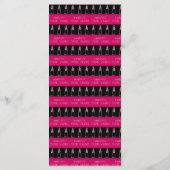 ブラックバラ金ゴールド新年メニュー&バブルシャンパン メニュー (裏面)