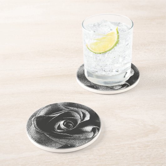 ブラックバラ コースター (側面)