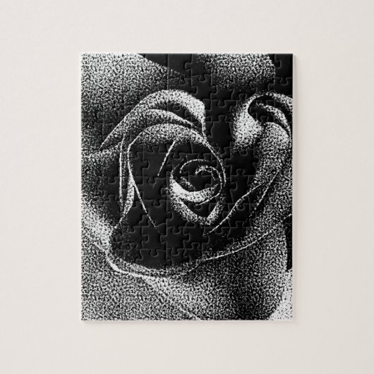 ブラックバラ ジグソーパズル (縦)