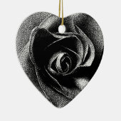 ブラックバラ セラミックオーナメント (右)