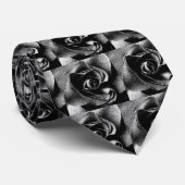 ブラックバラ ネクタイ (ロール)