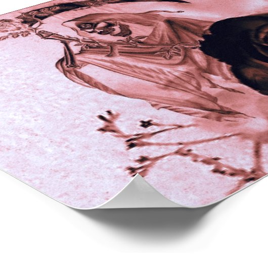 ブラックバラ ポスター (角)